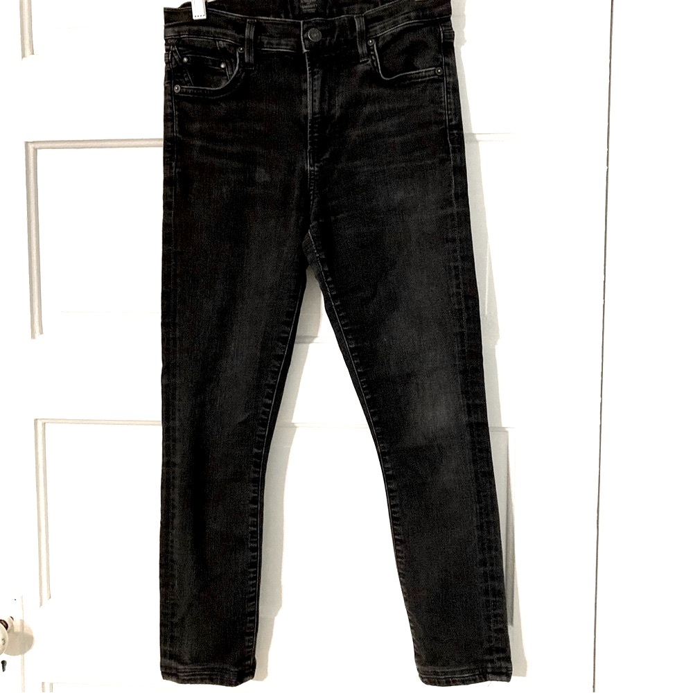 Citizens of Humanity Rocket Ankle High Rise Skinny Black Jean
